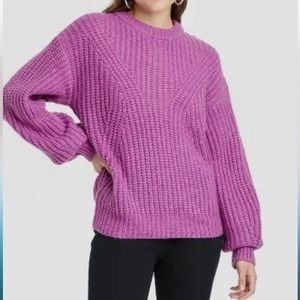 A New Day purple sweater